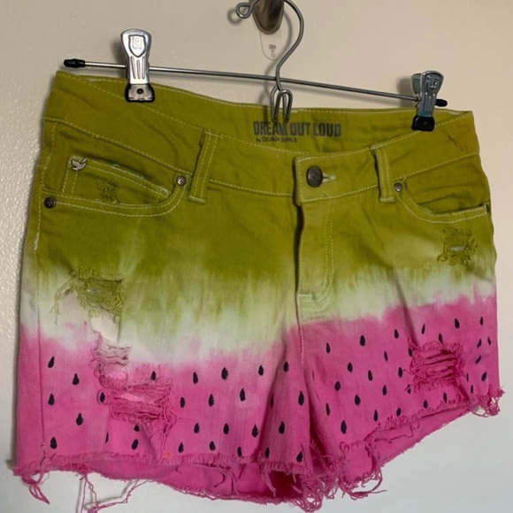 Handmade Watermelon Shorts - Picture 1 of 4
